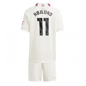 Manchester United Rasmus Hojlund #11 3rd Trikot 2023-24 Kurzarm (+ kurze hosen)